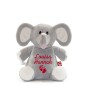 Preview: Elefant Stofftier bestickt mit Namen
